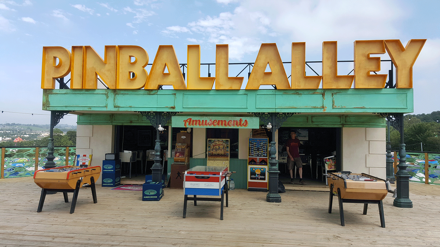 Pinball Games Glastonbury Frestival